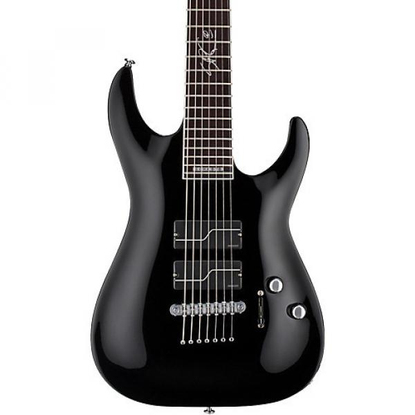 ESP Limited Edition 607B Stef Carpenter Seven String Electric Guitar Black #1 image