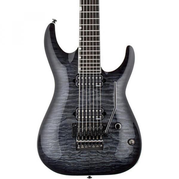 ESP LTD Ben Savage BS-7 Baritone Electric Guitar See-Thru Black Sunburst #1 image