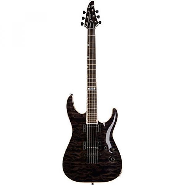 ESP USA Horizon Electric Guitar See-Thru Black #1 image