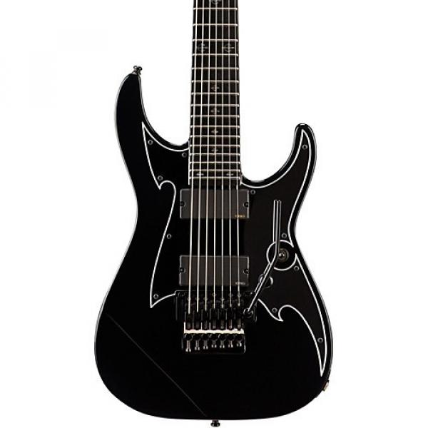 ESP E-II Elias Viljanen M-II 7 7-String Electric Guitar Black #1 image