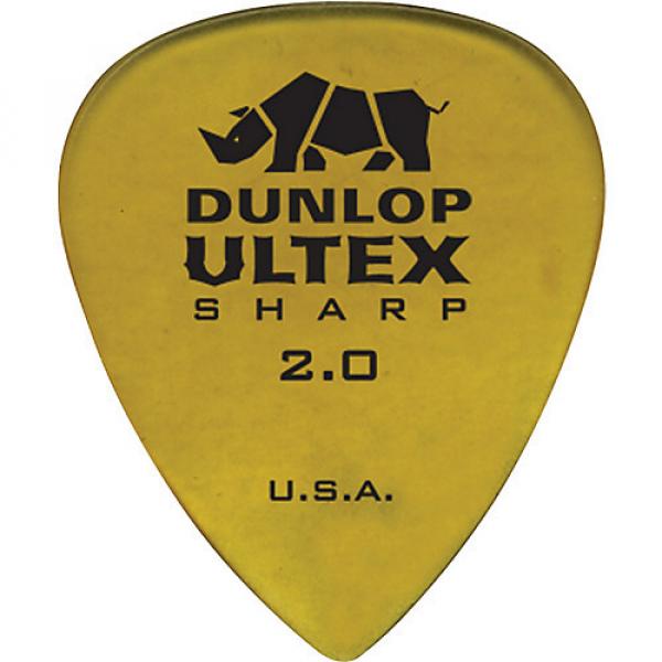 Dunlop Ultex Sharp Picks - 6 Pack 2.0 mm #1 image