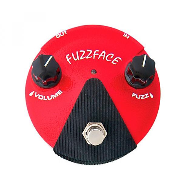 Dunlop Germanium Fuzz Face Mini Red Guitar Effects Pedal #1 image
