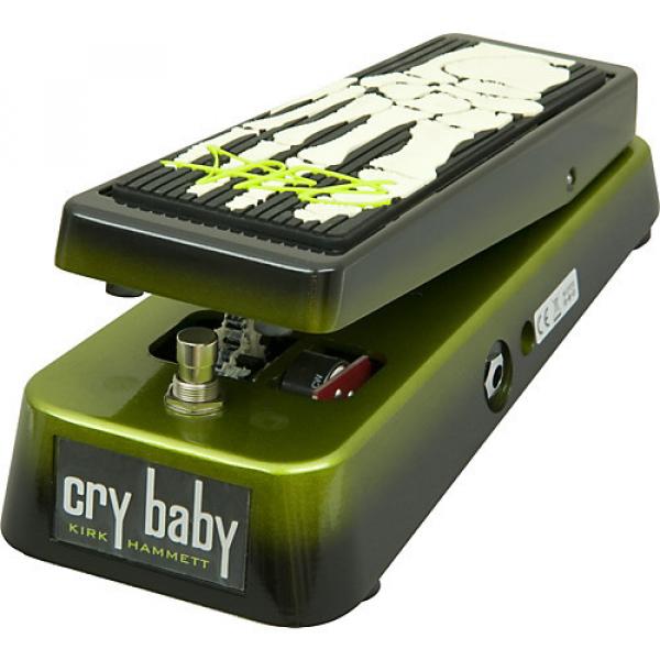 Dunlop KH95 Kirk Hammett Signature Cry Baby Wah Guitar Effects Pedal Black and Green #1 image