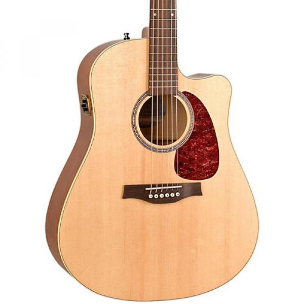 Seagull Entourage Spruce CW QI Acoustic-Electric Guitar Natural #1 image