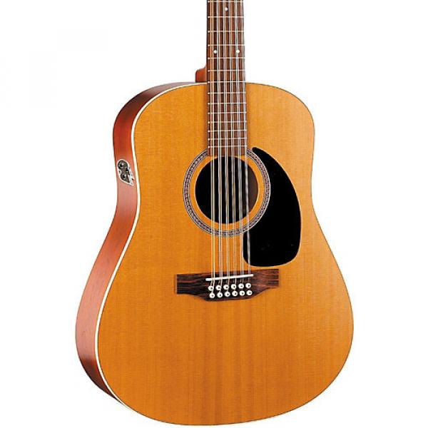 Seagull Coastline Series S12 Dreadnought 12-String QI Acoustic-Electric Guitar Natural #1 image