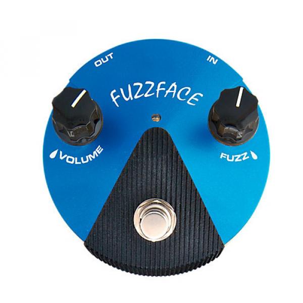 Dunlop Silicon Fuzz Face Mini Blue Guitar Effects Pedal #1 image