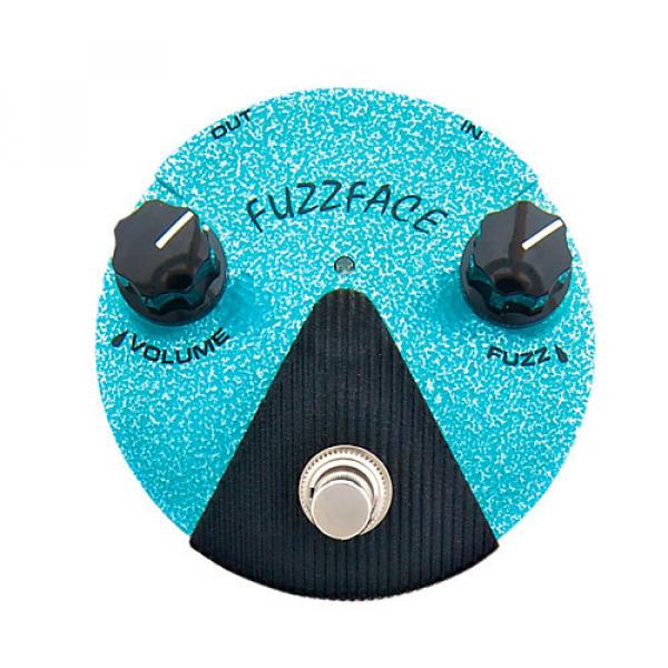 Dunlop Jimi Hendrix Fuzz Face Mini Turquoise Guitar Effects Pedal #1 image