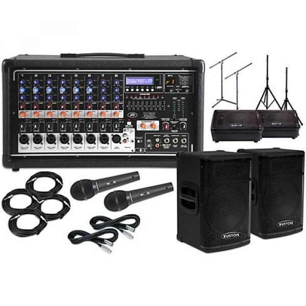 Peavey Pvi8500 with KPX115 15" Speaker and 10" Monitors Package #1 image