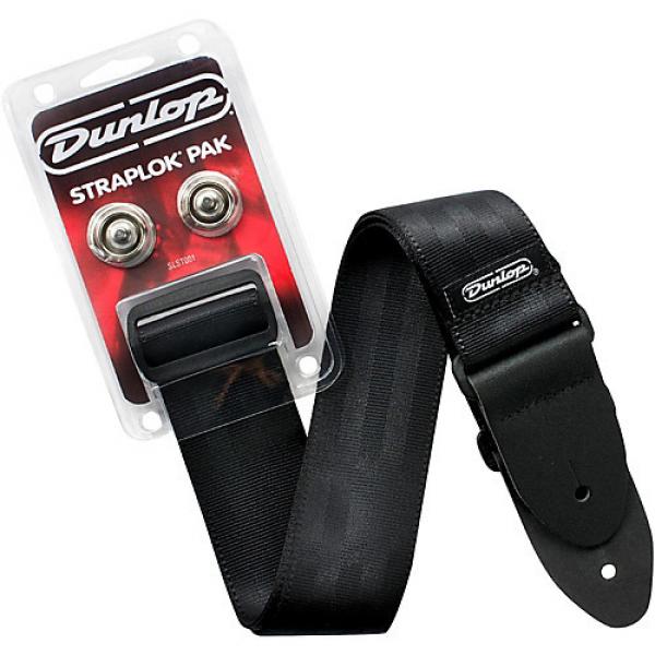 Dunlop Strap with Nickel Straplocks Set #1 image