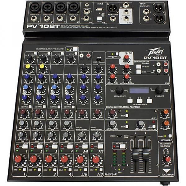 Peavey PV 10 BT Mixer with Bluetooth #1 image