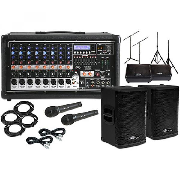 Peavey Pvi8500 with KPX115 15" Speaker and 12" Monitor Package #1 image