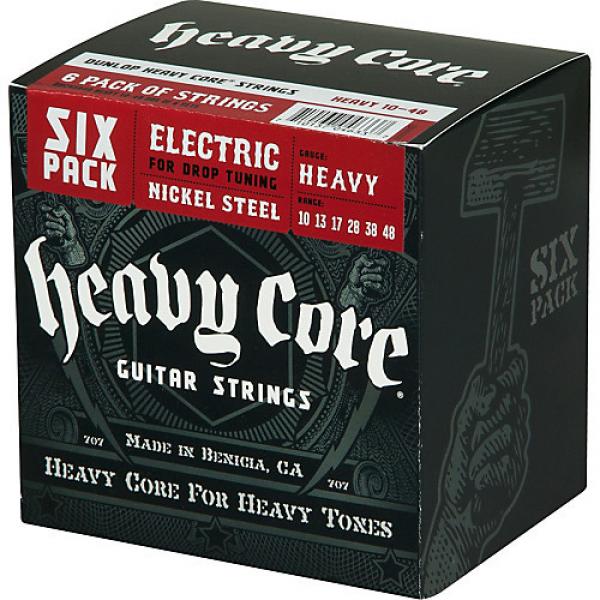 Dunlop Heavy Core Electric Guitar Strings Heavy 6-Pack #1 image