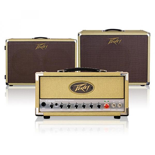 Peavey Classic 20 Micro 20W Tube Guitar Amp Head with 2x12 Guitar Speaker Cabinet #1 image