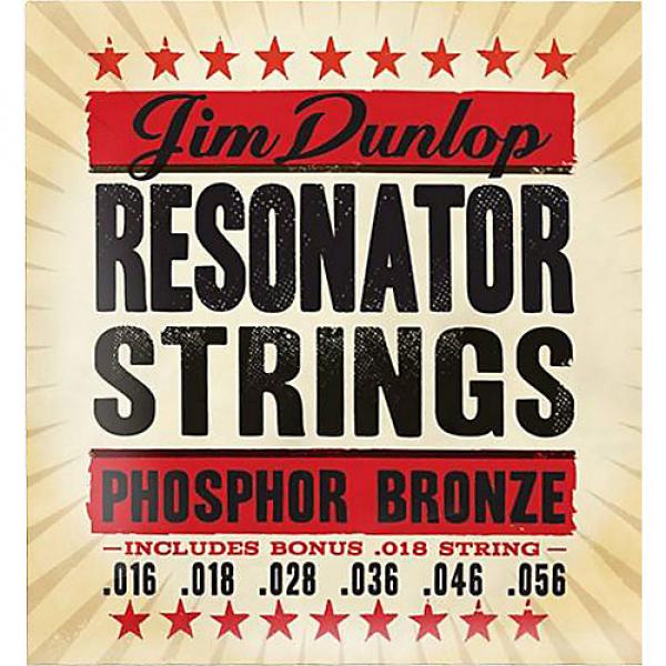 Dunlop Resonator Guitar Phosphor Bronze String Set #1 image