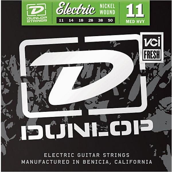Dunlop Nickel Plated Steel Electric Guitar Strings - Medium Heavy #1 image