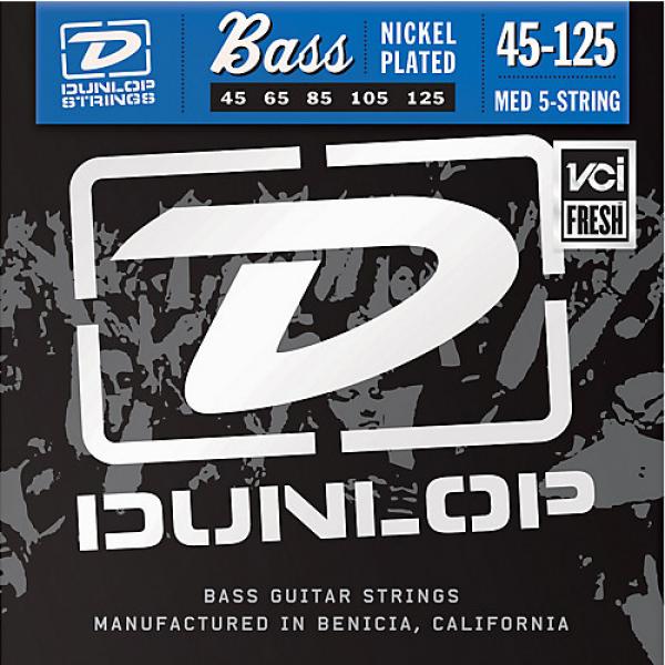 Dunlop Nickel Plated Steel Bass Strings - Medium 5-String #1 image