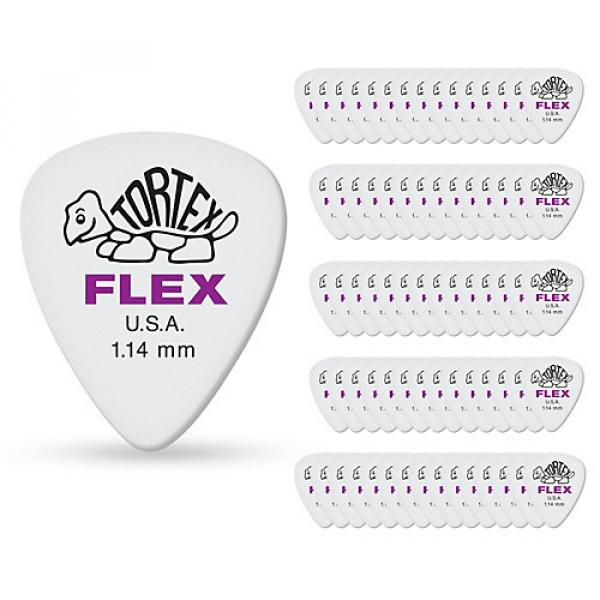 Dunlop Tortex Flex Standard Guitar Picks 1.14 mm 72 Pack #1 image