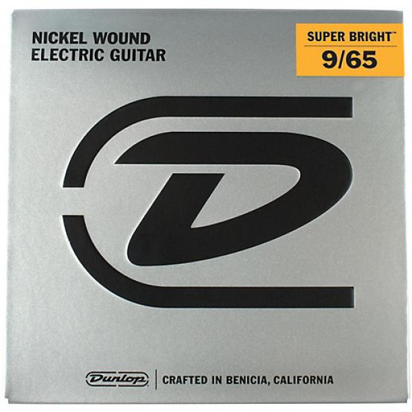 Dunlop Super Bright Light Nickel Wound 8-String Electric Guitar Strings (9-65) #1 image