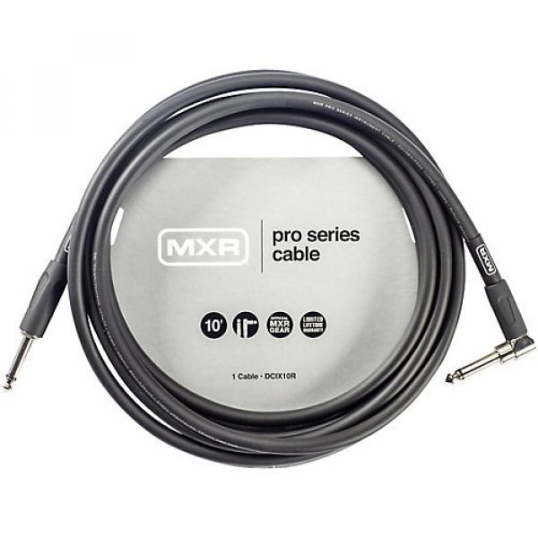 Dunlop MXR Pro Series Angled to Straight Instrument Cable 20 ft. Black #1 image