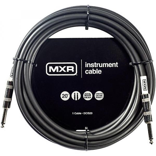 Dunlop MXR Instrument Cable 20 ft. Black #1 image