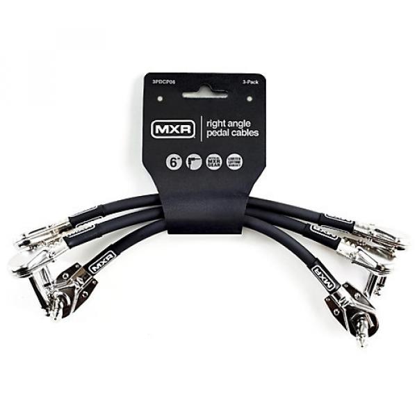Dunlop Patch Cable 3-Pack 6 in 6 in. Black #1 image