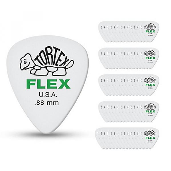 Dunlop Tortex Flex Standard Guitar Picks .88 mm 12 Pack #1 image