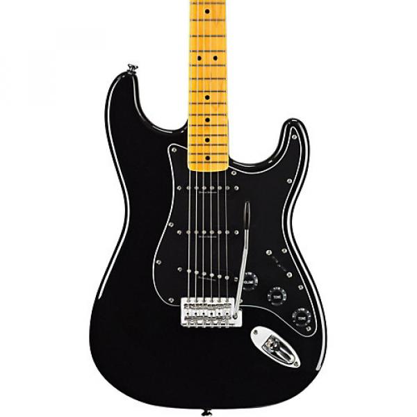 Squier Vintage Modified Stratocaster '70s Electric Guitar Black Maple Fretboard #1 image