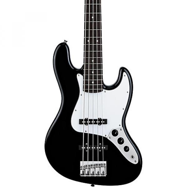 Squier Affinity Series 5-String Jazz Bass V Black #1 image
