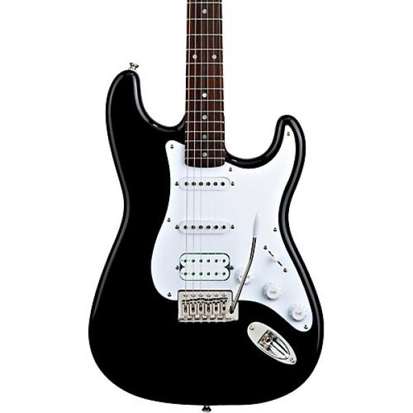 Squier Bullet Stratocaster HSS Electric Guitar with Tremolo Black #1 image