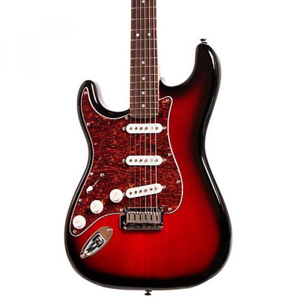 Squier Standard Stratocaster Left-Handed Electric Guitar Antique Burst #1 image