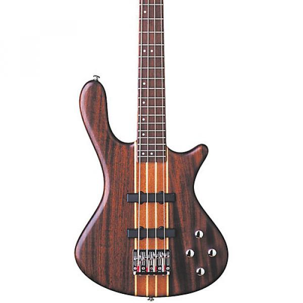 Washburn Taurus T24 Neck-Thru Electric Bass Guitar Natural Mahogany #1 image