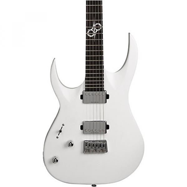 Washburn Parallaxe Series 6 String Ola Englund Signature Model Left Handed Electric Guitar Matte White #1 image