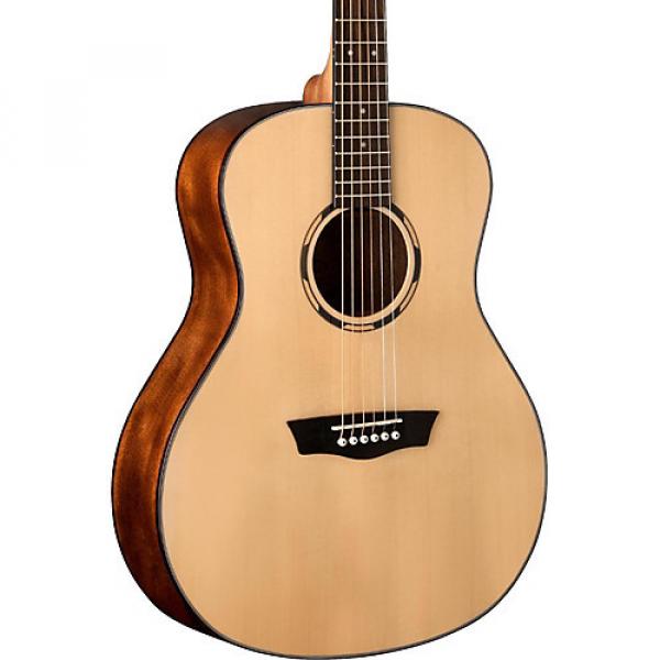 Washburn Woodline 10 Series WLO10S Acoustic Guitar Natural #1 image
