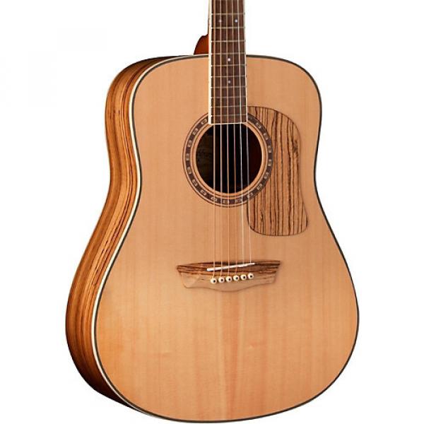 Washburn Woodcraft Series WCSD30S Dreadnought Acoustic Guitar Natural #1 image