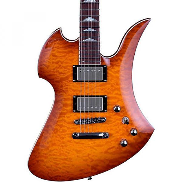 B.C. Rich Mockingbird Set Neck Electric Guitar Amber Burst #1 image