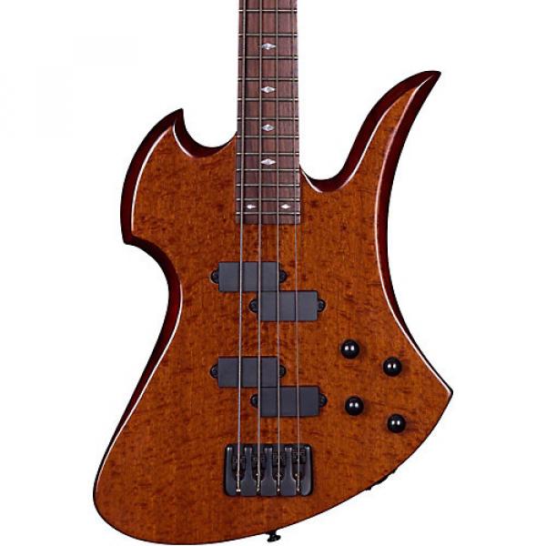 B.C. Rich MK3B Mockingbird Electric Bass Guitar Gloss Natural #1 image