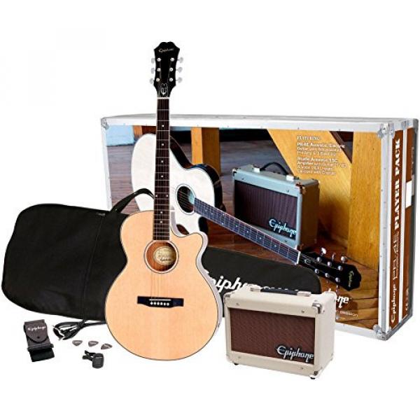 Epiphone PR-4E Acoustic/Electric Guitar Player Package #1 image