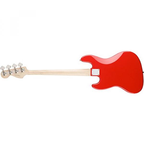 Squier by Fender Affinity Jazz Beginner Electric Bass Guitar - Rosewood Fingerboard, Race Red #2 image