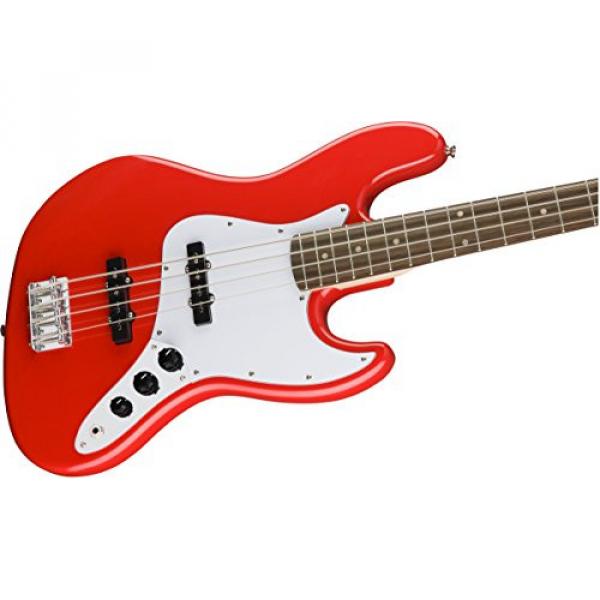 Squier by Fender Affinity Jazz Beginner Electric Bass Guitar - Rosewood Fingerboard, Race Red #4 image