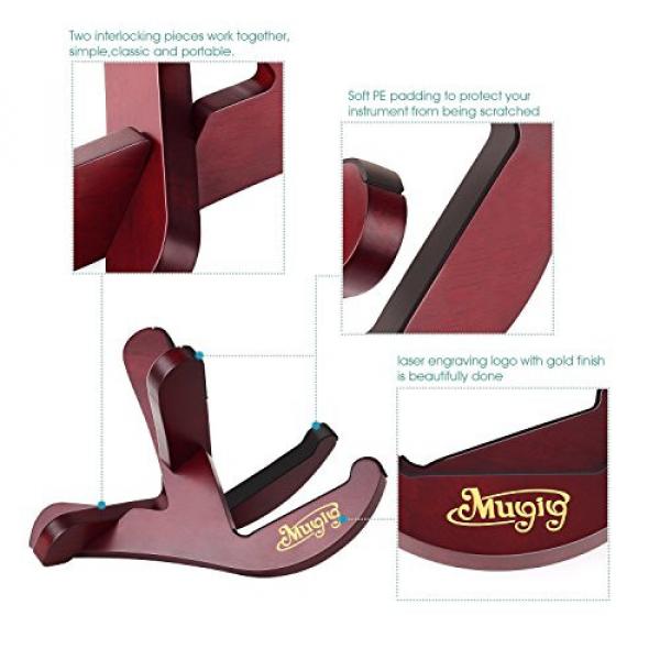 Mugig Musical Instrument Stand with Two Y Shaped Pieces for Guitar #3 image