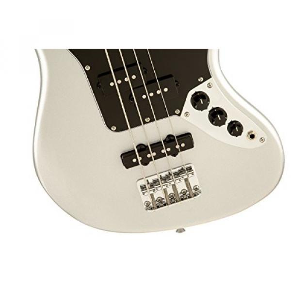 Squier by Fender Vintage Modified Jaguar Special Short Scale Bass, Silver #3 image