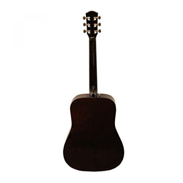 Squier by Fender SA-50 Dreadnought Acoustic Guitar w/ Strings, Strap, Tuner, Stand, Picks, Hard Case &amp; Online Lesson #2 image