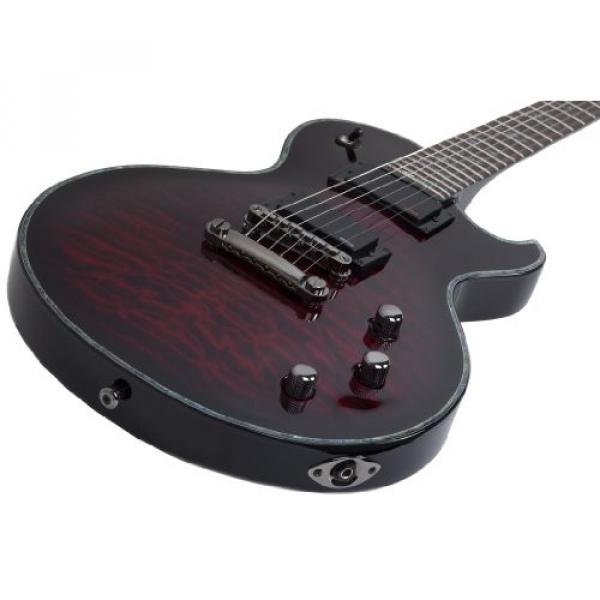 Schecter 1778 Solid-Body Electric Guitar, Black Cherry #5 image