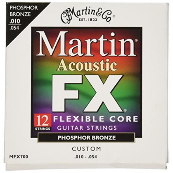 Martin FX700 Phosphor Bronze 12 String Acoustic Guitar Strings , Custom Gauge #1 image