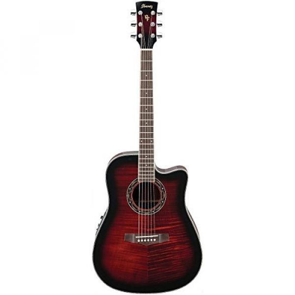 Ibanez Performance Series PF28ECE Acoustic-Electric Guitar #3 image
