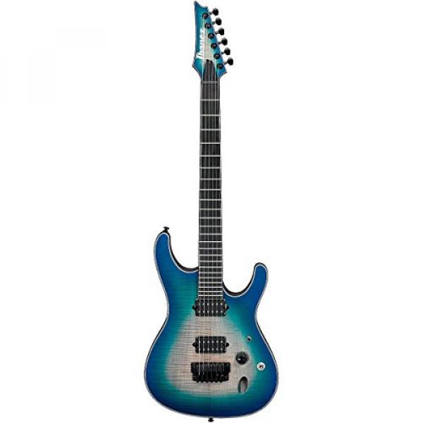 Ibanez Iron Label S Series SIX6FDFM Electric Guitar Blue Space Burst #2 image