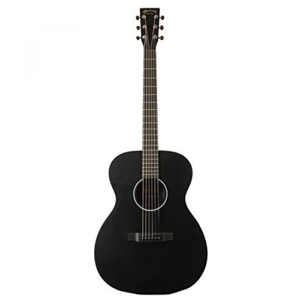 Martin OMXAE Black Acoustic-Electric Guitar #1 image
