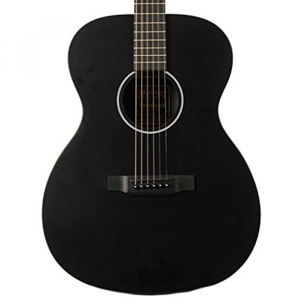 Martin OMXAE Black Acoustic-Electric Guitar #5 image