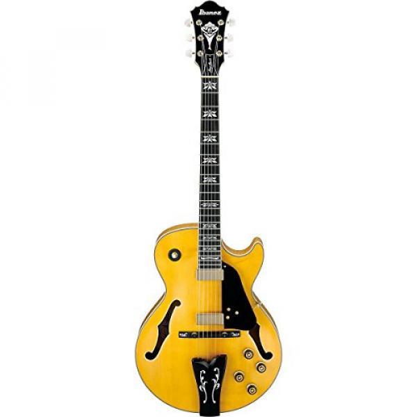 Ibanez Limited Edition George Benson Signature GB40THII Hollow Body Electric Guitar Antique Amber #3 image