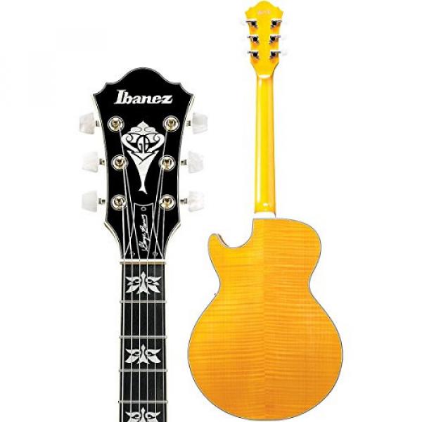 Ibanez Limited Edition George Benson Signature GB40THII Hollow Body Electric Guitar Antique Amber #4 image